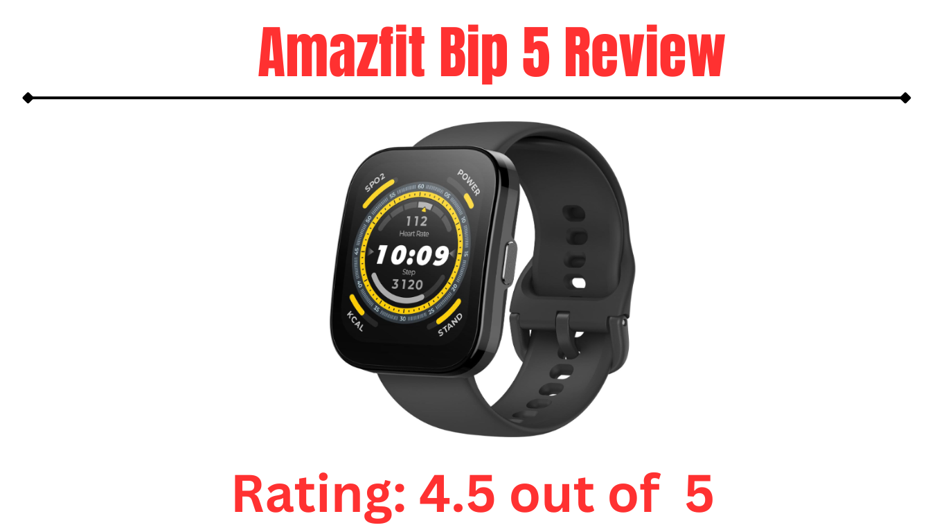 You are currently viewing The Amazfit Bip 5 Review